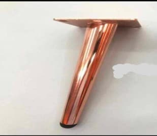 13CM Rose Gold Furniture Leg