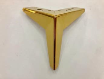 10 CM Gold Furniture Leg