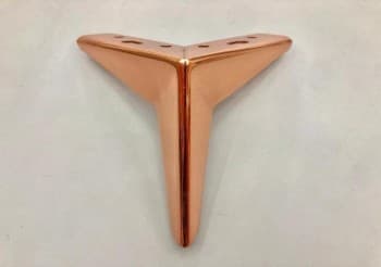 15 CM Rose Gold Furniture Leg