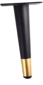 13 CM Matte Black Furniture Leg